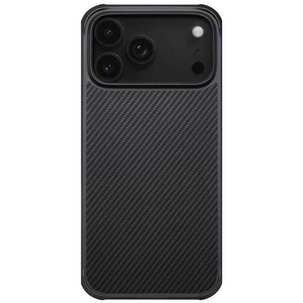 Kryt na mobil Pitaka Aramid ProGuard na Apple iPhone 17 Pro čierny/sivý

