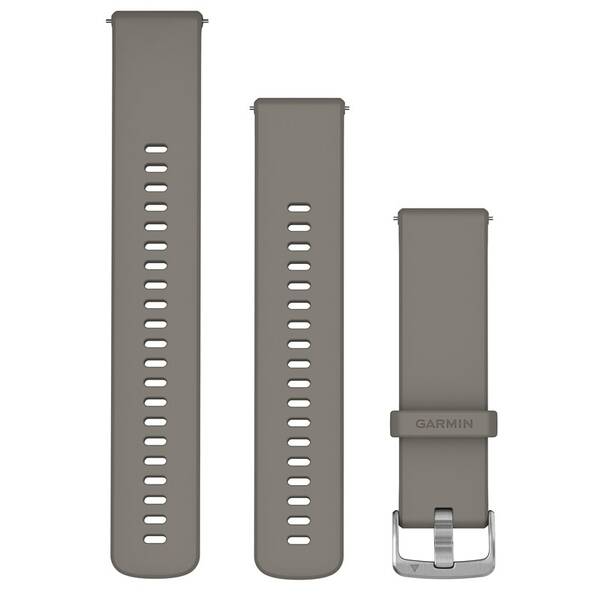 Remienok Garmin Quick Release (22 mm), strieborná pracka sivý

