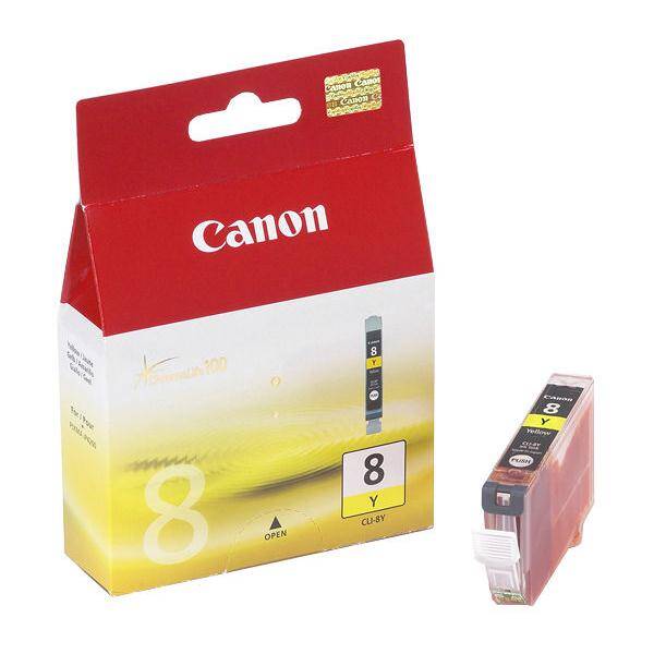 Cartridge Canon CLI-8Y, 420 stran - originální žltá

