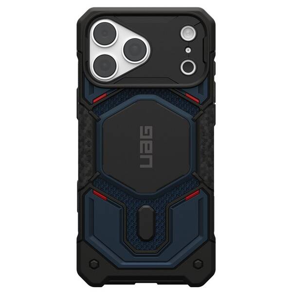 Kryt na mobil UAG Monarch Pro MagSafe na Apple iPhone 18 Pro / 17 Pro čierny/modrý

