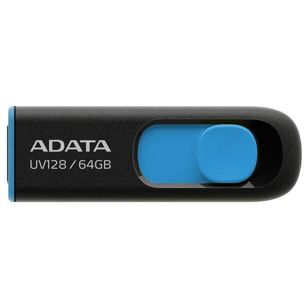 USB flashdisk ADATA UV128 64GB modrý

