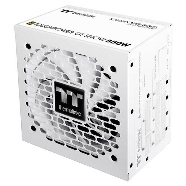 Zdroj Thermaltake Toughpower GT 850W White, modular, 80+ Gold biely

