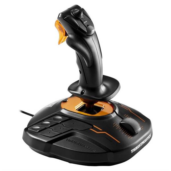 Joystick Thrustmaster T16000M FCS pre PC čierny/oranžový

