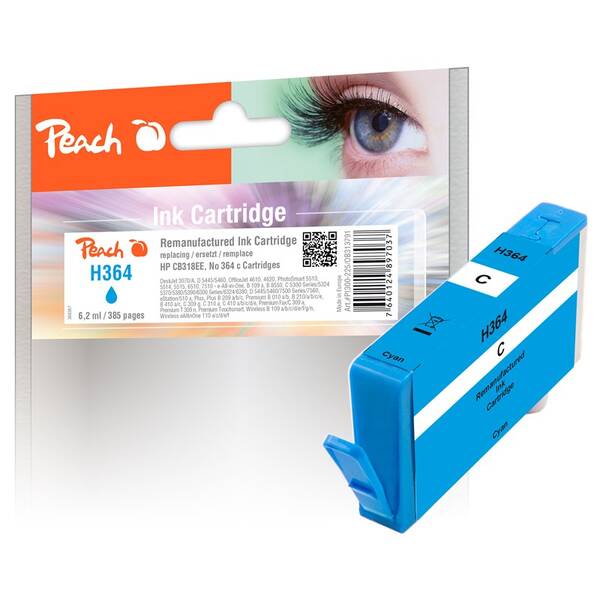 Cartridge Peach HP 364, 385 strán 

