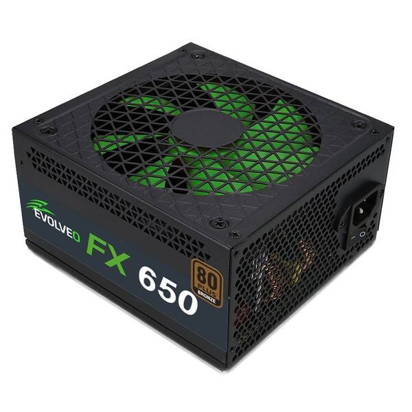 Zdroj Evolveo FX650 650W 80+ Bronze čierny

