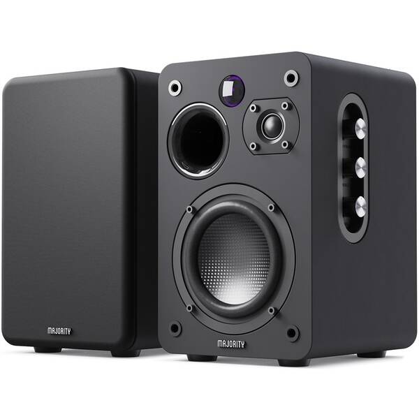 Reproduktory Majority D70X Bookshelf (2 ks) čierne

