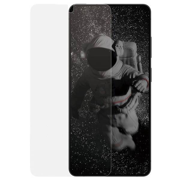 Tvrdené sklo PanzerGlass Ceramic II na Samsung Galaxy S26 Ultra s bezprašným inštalačným boxom 

