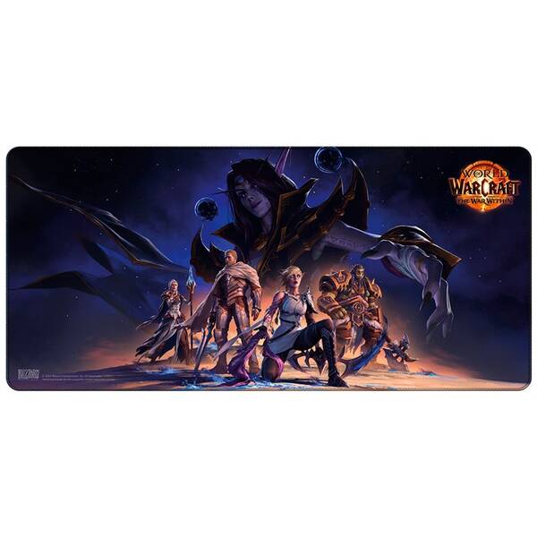 Podložka pod klávesnicu a myš FSH World of WarCraft: The War Within, XL fialová

