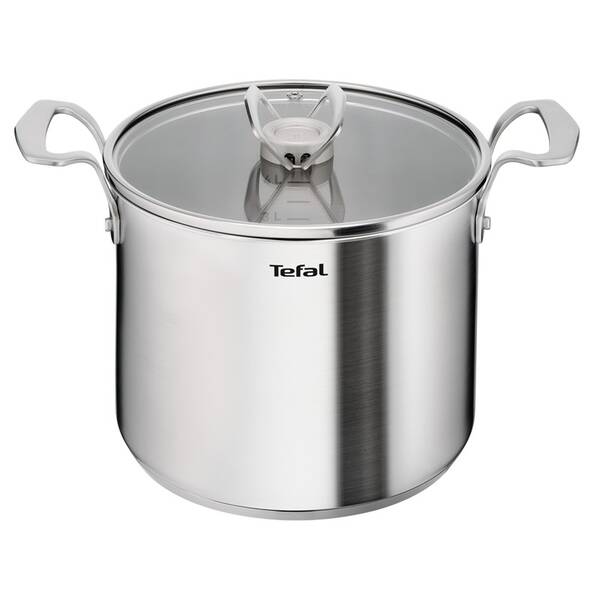 Hrniec s pokrievkou Tefal E5296104, 22 cm nerez

