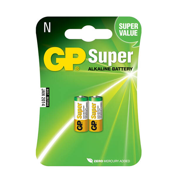 Batéria alkalická GP Super LR1, 910A, blister 2ks 

