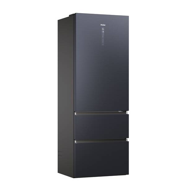 Chladnička s mrazničkou Haier HTW7720ENMB čierna

