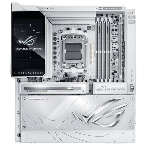 Základná doska Asus ROG Crosshair X870E Glacial biela

