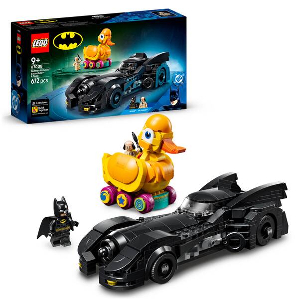 Stavebnica LEGO® DC Batman™ 67008 Batman se vrací: Batmobil a kachna 

