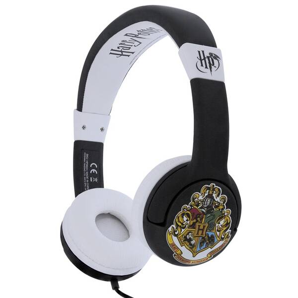 Slúchadlá OTL Technologies Harry Potter Hogwarts Crest Children's čierna

