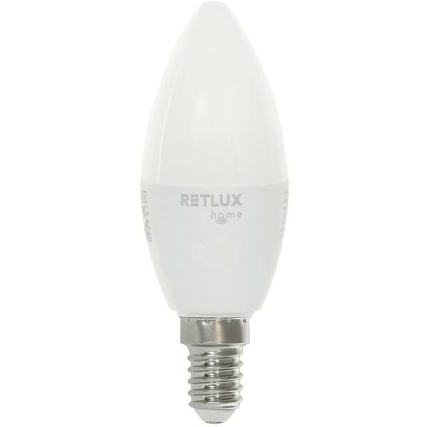 Inteligentná žiarovka RETLUX RSH 100, C37, E14, 4,5W, RGB CCT 


