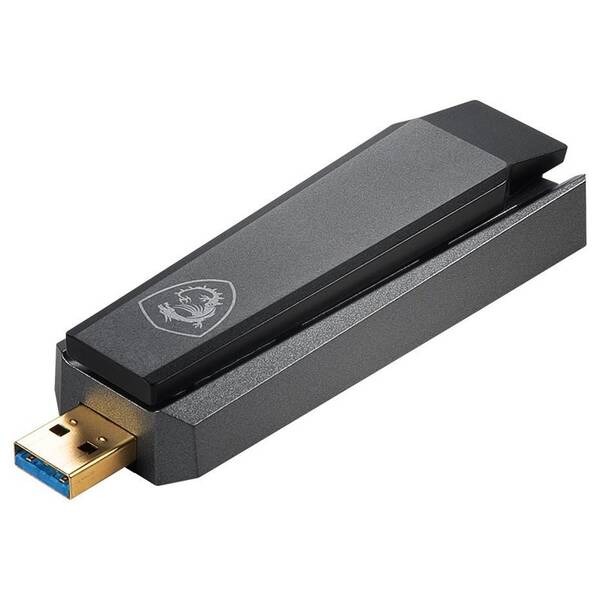 Wi-Fi adaptér MSI AX1800 čierny

