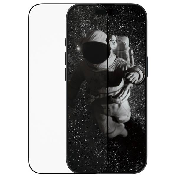 Tvrdené sklo PanzerGlass Ceramic II na Apple iPhone 17/16 Pro s inštalačným rámčekom 


