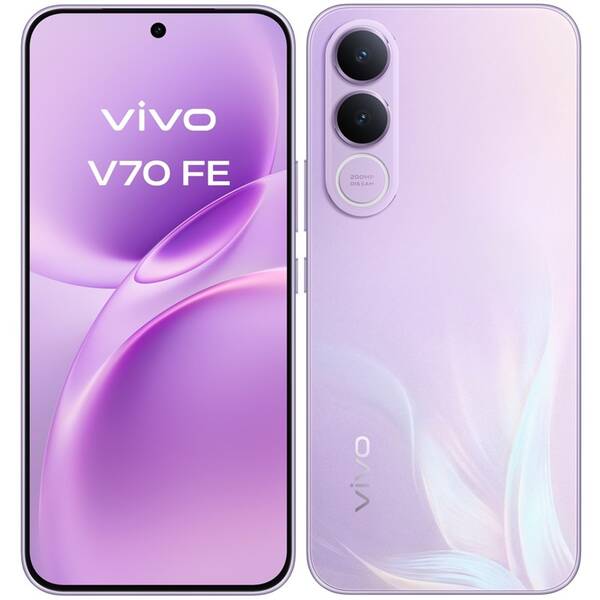 Mobilný telefón vivo V70 FE 5G 8 GB / 512 GB fialový

