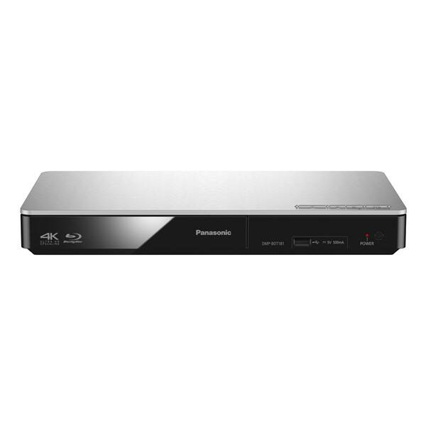 Blu-ray prehrávač Panasonic DMP-BDT181EG strieborný

