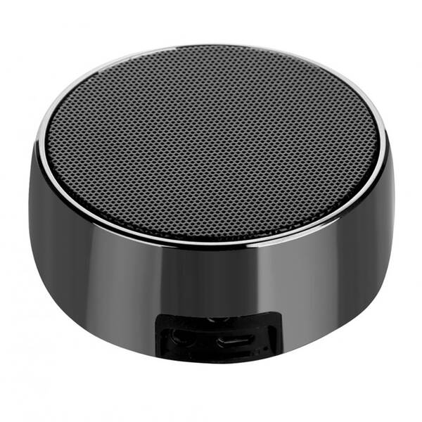 Prenosný reproduktor WG HiFi Metal Mini Bluetooth Speaker čierne

