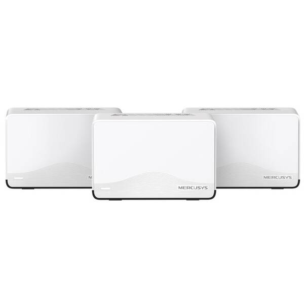 Kompletný Wi-Fi systém Mercusys Halo H27BE, BE3600 Mesh Wi-Fi 7 (3 ks) biely

