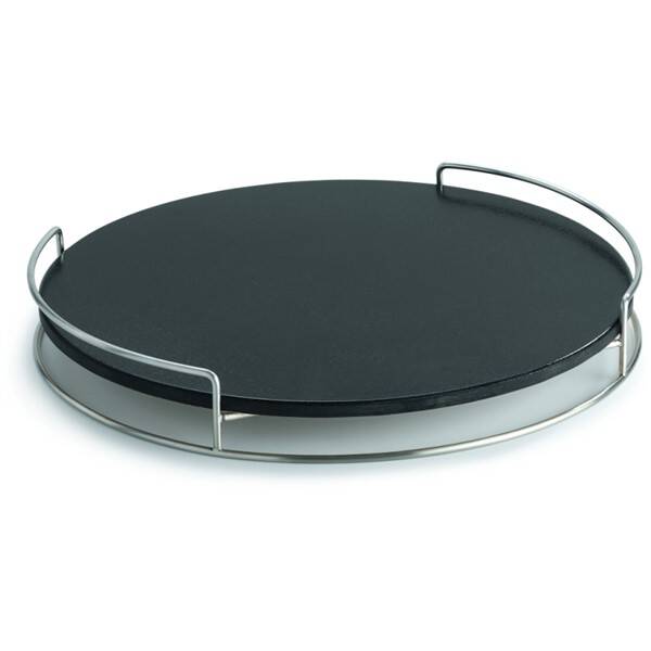Pizza kameň LotusGrill Steak & Pizza kámen - Set XL čierne/nerez

