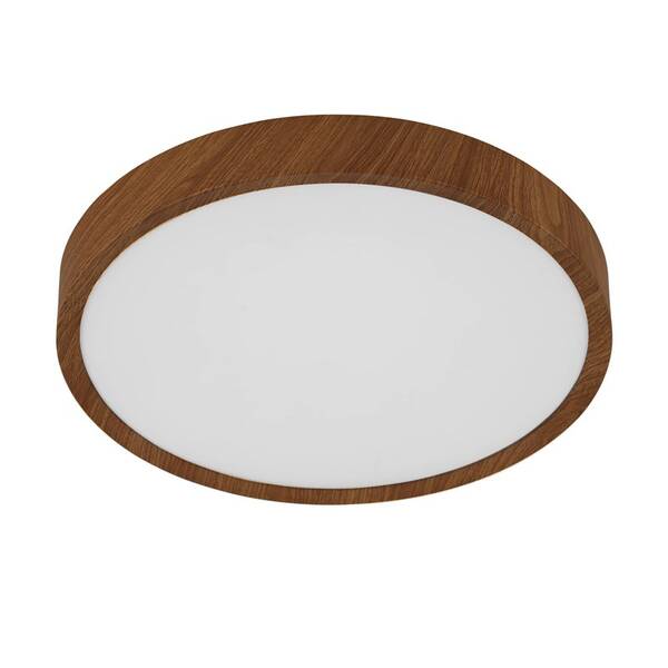 LED stropné svietidlo Eglo Musurita, 34 cm hnedé

