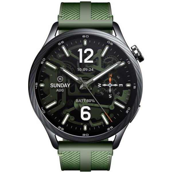Inteligentné hodinky Xiaomi Watch S5 46 mm zelené

