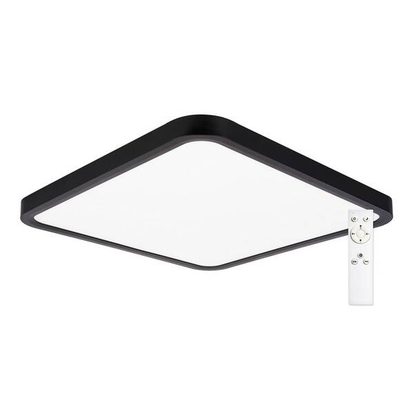 LED stropné svietidlo Top Light Revit H40C RC, 36W, 3600lm, s diaľkovým ovládačom, stmievanie, teplá/neutrálna/studená biela čierne

