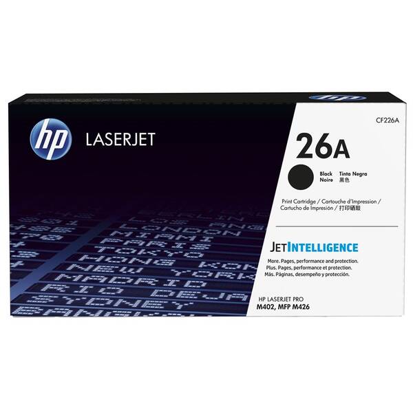 Toner HP 26A, 2 600 strán čierny

