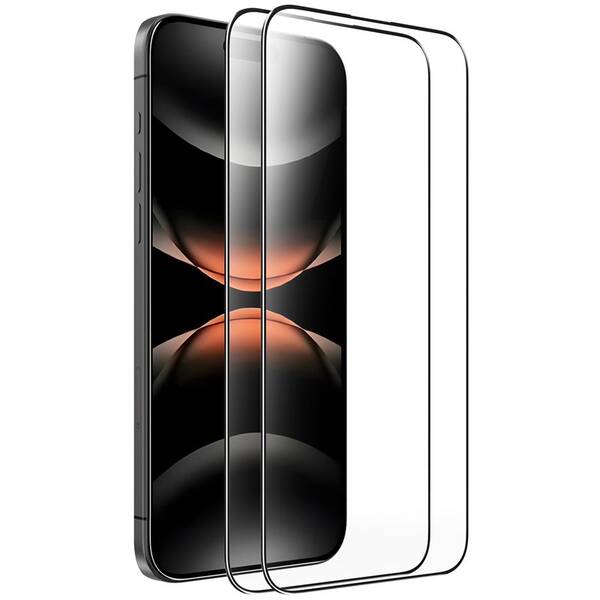 Tvrdené sklo Mobile Origin EasyGlass na Apple iPhone 17 (2 ks) 

