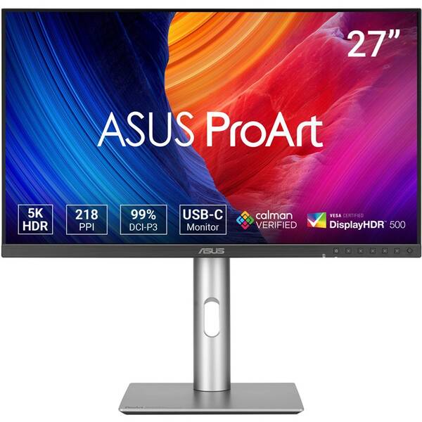 Monitor Asus ProArt 5K PA27JCV čierny/strieborný

