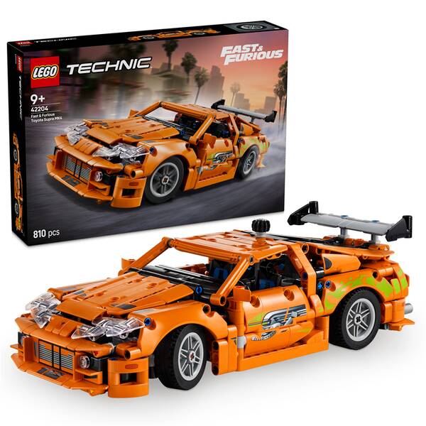 Stavebnica LEGO® Technic 42204 Fast and Furious Toyota Supra MK4 

