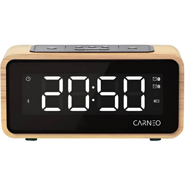 Rádiobudík Carneo CF90 hnedý

