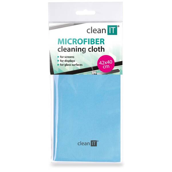 Utierka Clean IT z mikrovlákna, veľká svetlo modrá 

