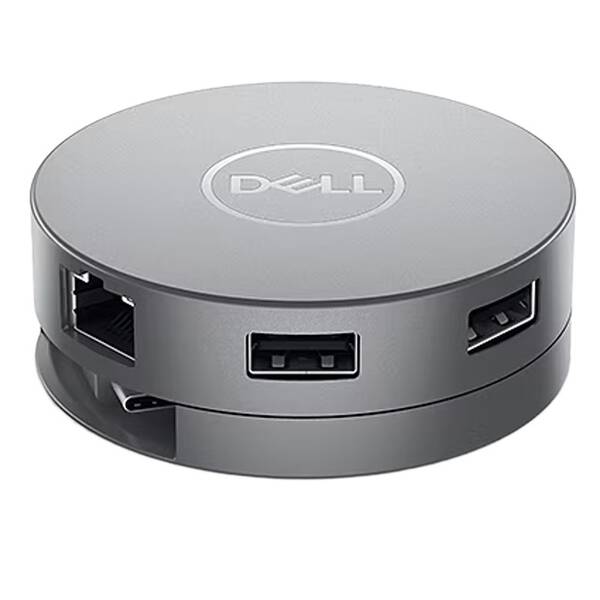 USB Hub Dell DA310 Pro 7-in-1 USB-C Travel sivý

