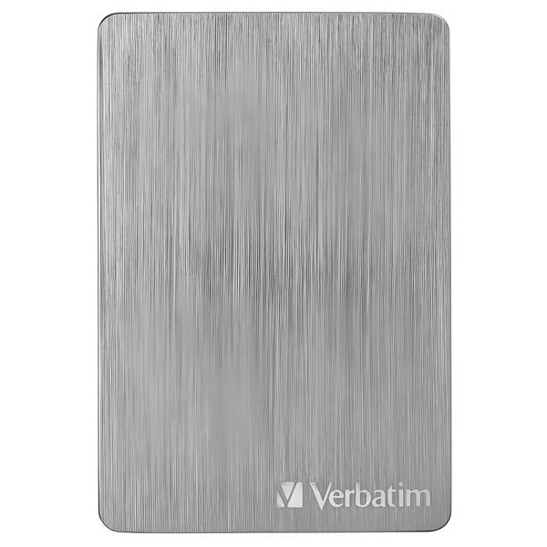 Externý pevný disk Verbatim ALU Slim 1TB USB 3.2 sivý

