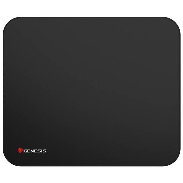Podložka pod myš Genesis CARBON 500 S LOGO, 25×21 cm čierna

