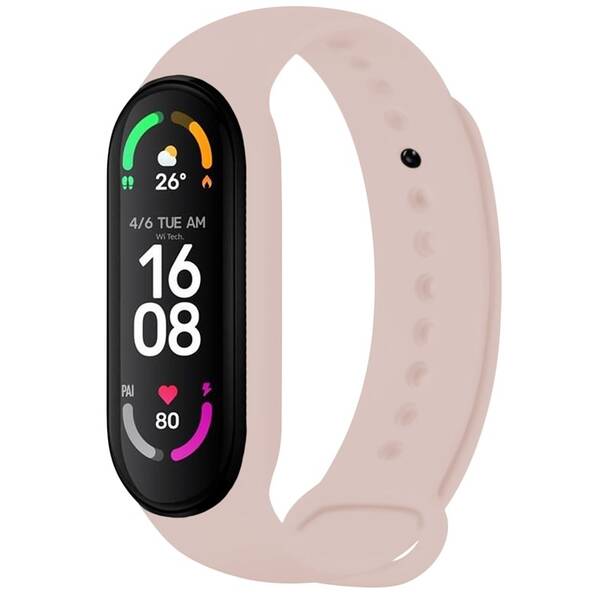 Remienok FIXED Silicone Strap na Xiaomi Band 7/ Mi Band 6/ Mi Band 5 ružový

