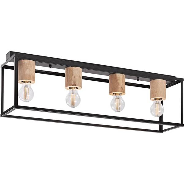 LED stropné svietidlo LEDVANCE DENA CE BKWD 4XE27 

