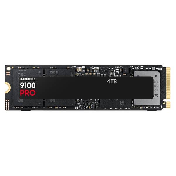 SSD Samsung 9100 PRO 4 TB PCIe 5.0 NVMe čierny

