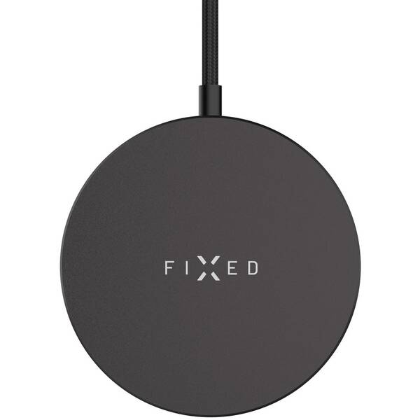 Bezdrôtová nabíjačka FIXED MagPad Slim s Qi2, MagSafe, 15W čierna


