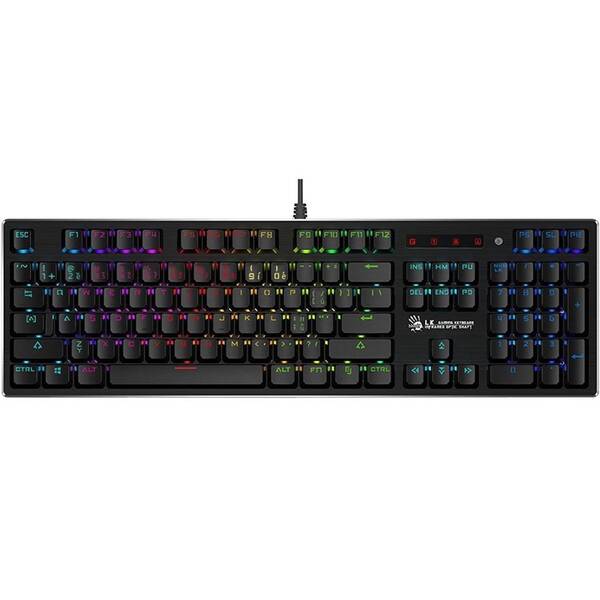 Klávesnica A4Tech Bloody B820R, CZ čierna


