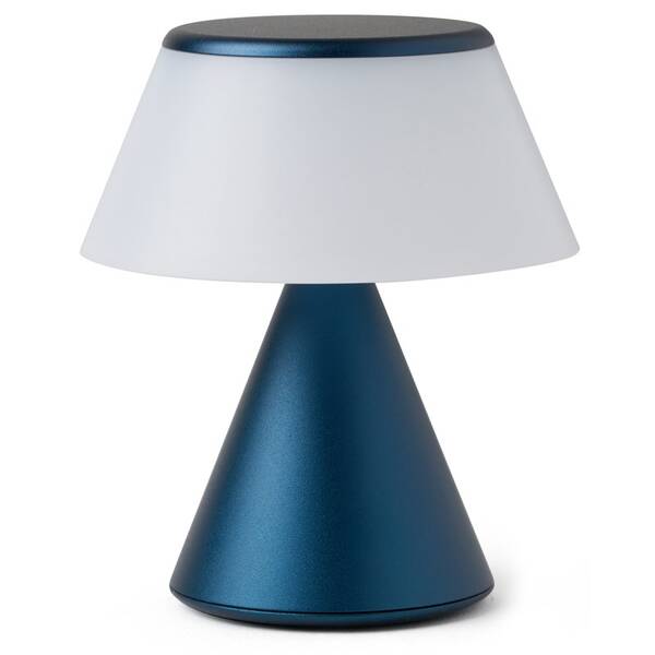 Stolná lampa Lexon Luma S modrá

