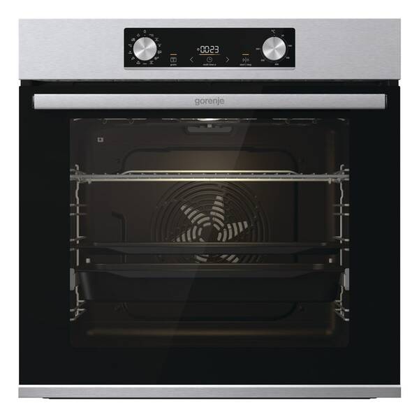 Rúra Gorenje BPS6737E14X čierna/nerez

