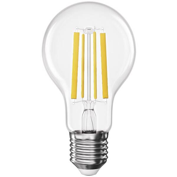 LED žiarovka EMOS Filament A60, 10,5 W, E27, teplá biela 

