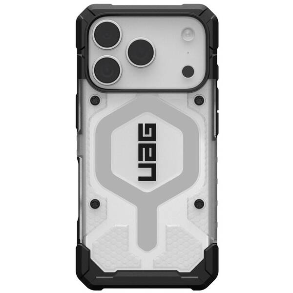 Kryt na mobil UAG Pathfinder Clear MagSafe na Apple iPhone 17 Pro čierny/strieborný

