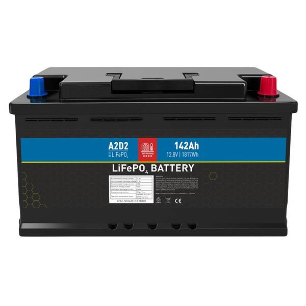 Akumulátor Avacom A2D2 baterie LiFePO4 12,8V 142Ah F15 Car Battery Case (Sunwoda cells) čierny


