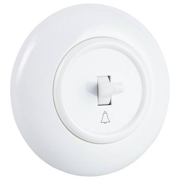 Spínač Dpm LF0020W biely

