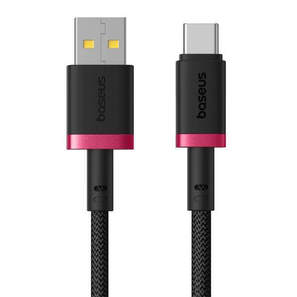 Kábel Baseus Dura USB/USB-C, 60W, 1m čierny/červený

